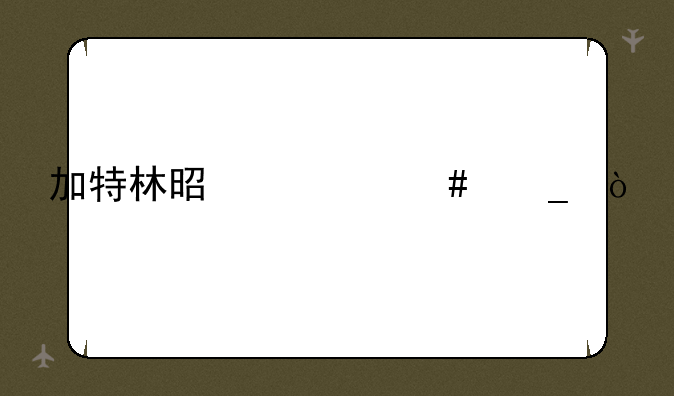 加特林是什么梗？