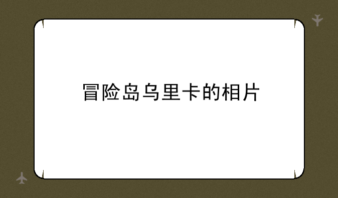 冒险岛乌里卡的相片
