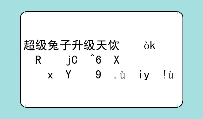 超级兔子升级天使：解锁隐藏力量的攻略指南