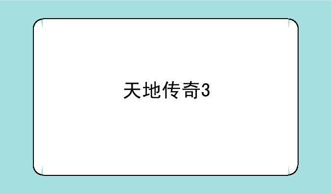 天地传奇3