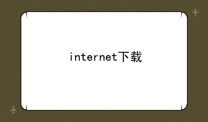 internet下载